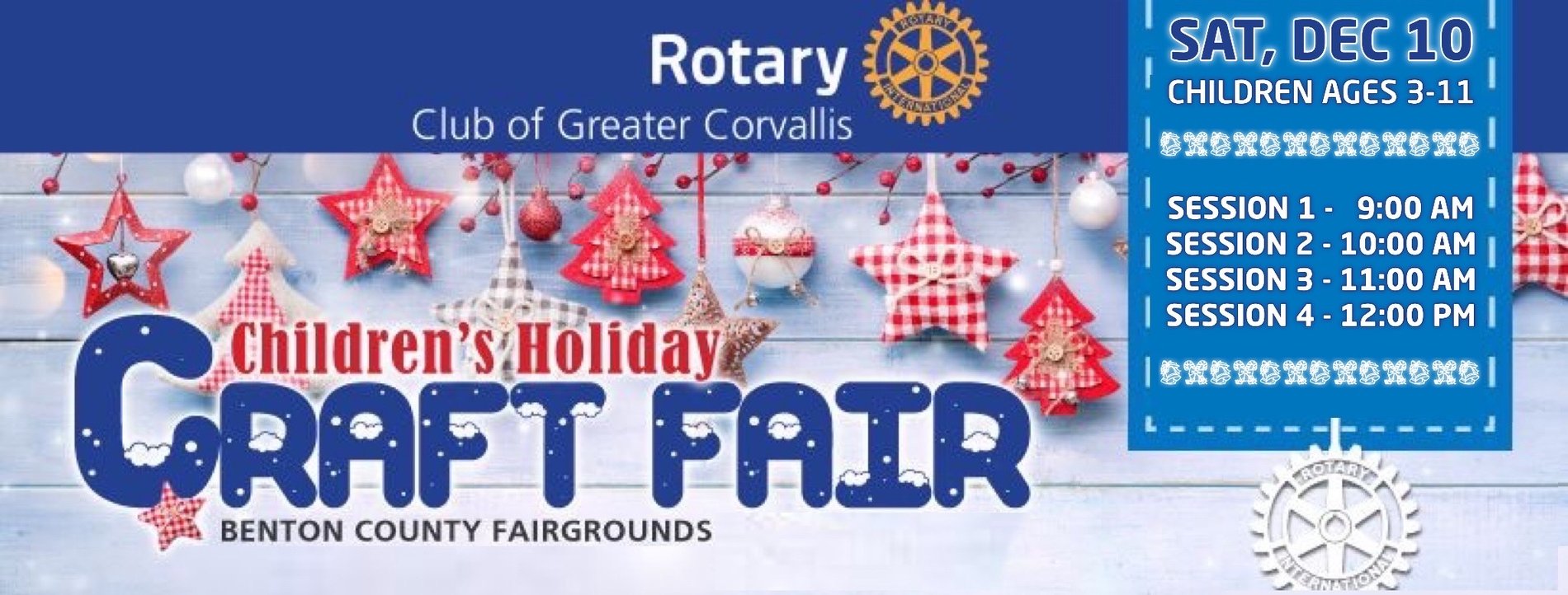 Rotary Children’s Holiday Craft Fair