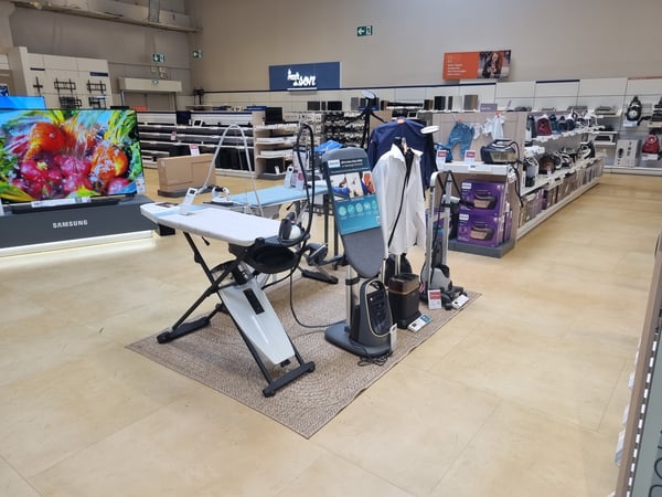 Rayon central vapeur chez Boulanger Vitrolles proche de Salon, Velaux, Rognac et Marignane