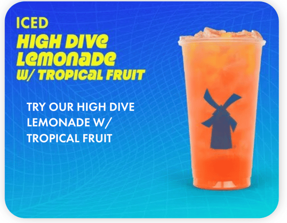 Pomegranate & Peach with Tropical Real Fruit