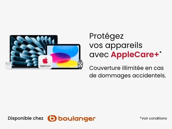Protégez vos appareils avec Apple Care+