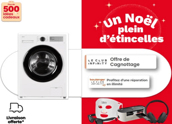 ⚡ Le lave-linge Samsung WW90CGC04DAH – La lessive rapide, pratique et efficace chez Boulanger Nantes Paridis ! 💧