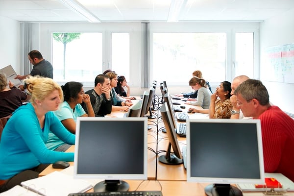 Deutsch lernen mit PC-Unterstützung bei ECAP Bern