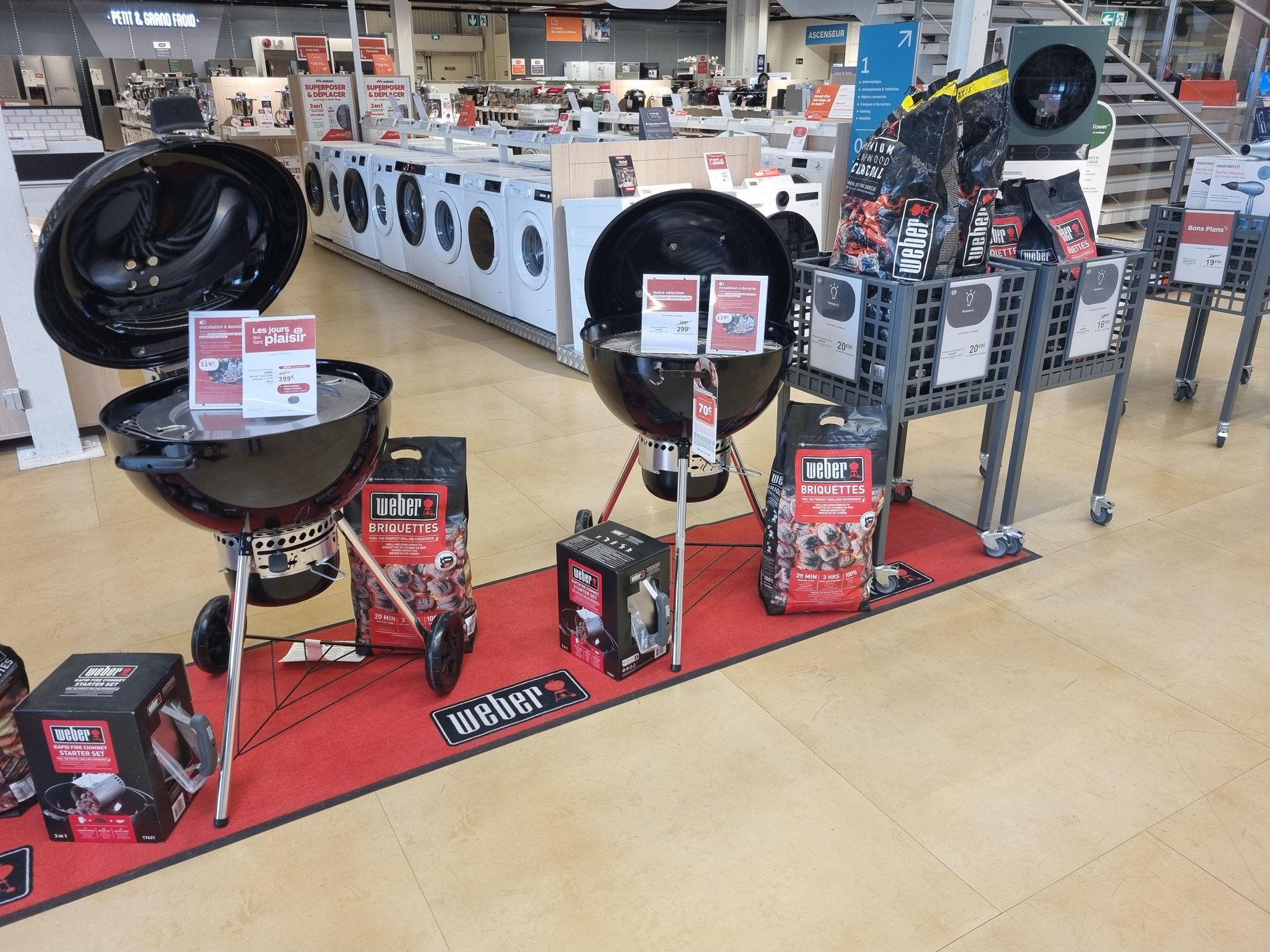 Notre gamme de Barbecue Weber proche de Salon, Velaux, Coudoux et Marignane