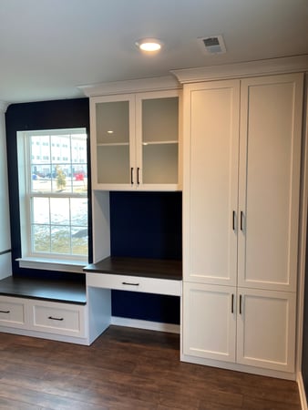 Built-In Wardrobe with Desk Area