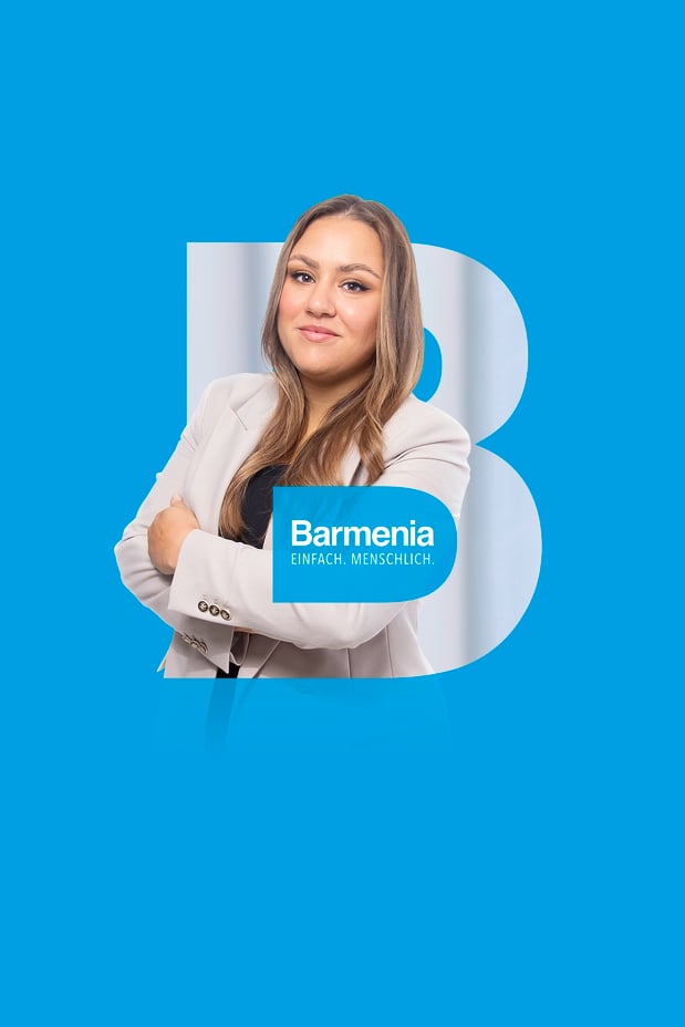 Vanessa Berisha. Ihre Ansprechpartnerin für die Barmenia Versicherung in Erfurt.