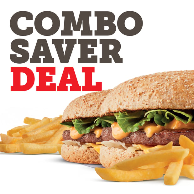 Image of 2 Quarterpounder Cheese Burgers & 2 Wimpy Chips Deal