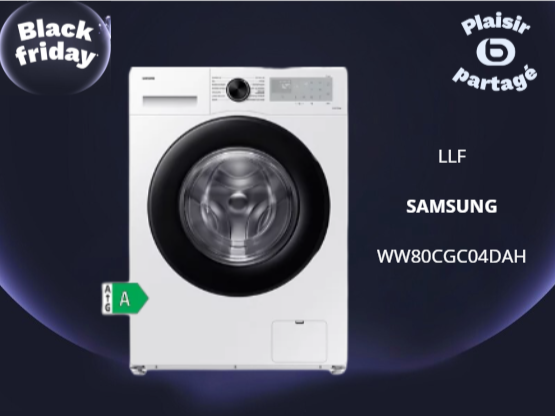 lave linge samsung en promotion black friday boulanger chambery