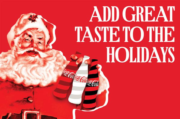 add great taste to the holidays coca cola