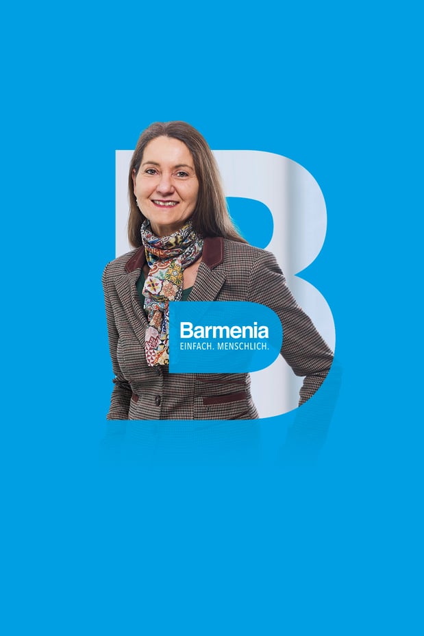 Marina Hahnemann-Schramm. Ihre Ansprechpartnerin für die Barmenia Versicherung in Köln.