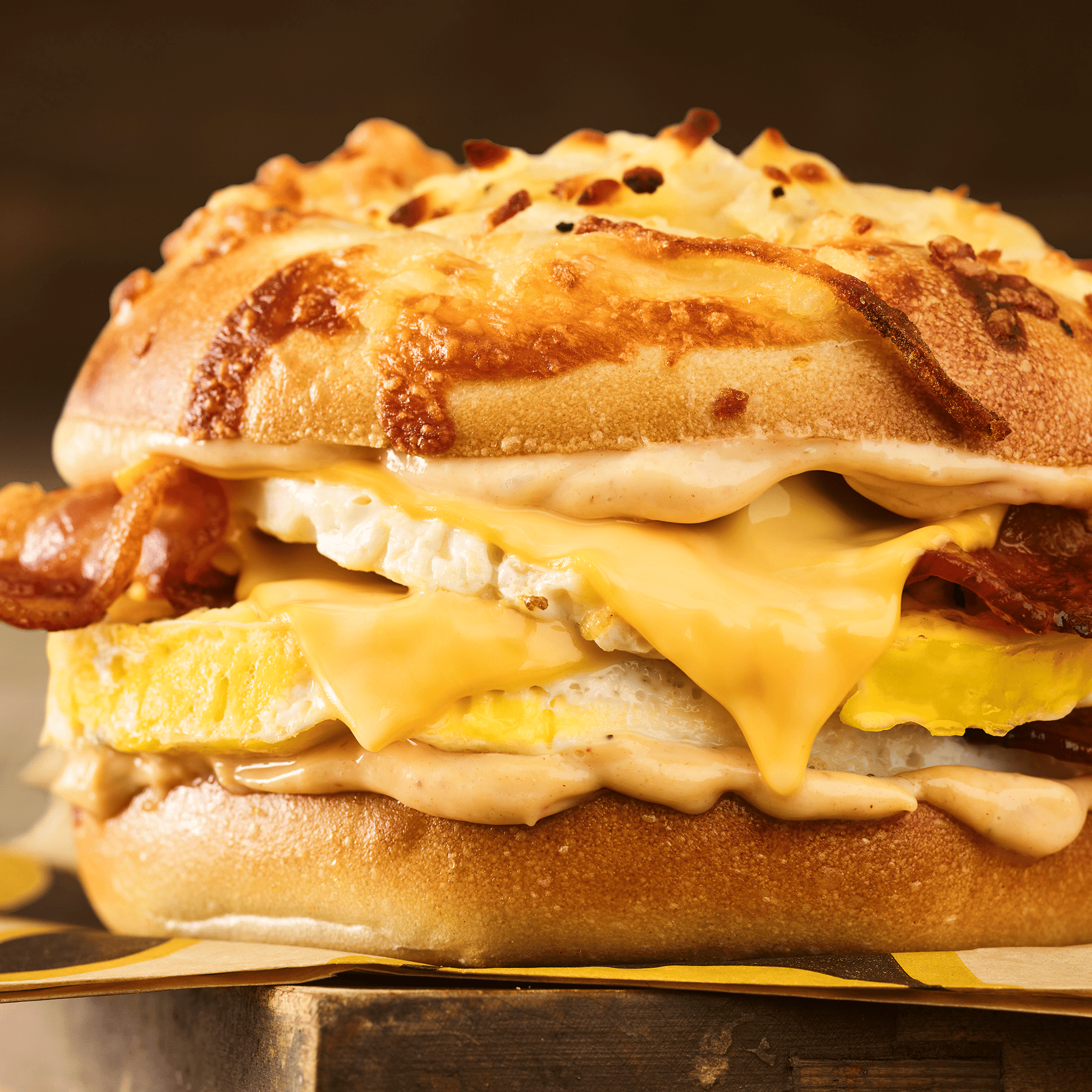 Einstein Bros Bagels All Nighter Breakfast Egg Sandwich