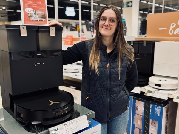 Céline vendeuse électroménager boulanger Chalon sur Saône