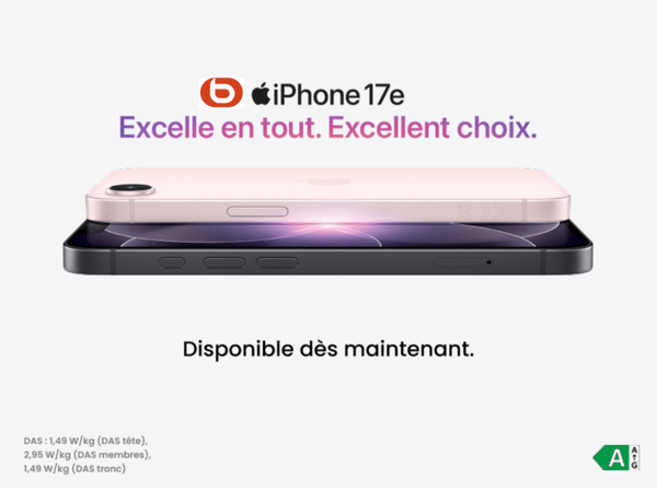 L’iPhone 17e arrive chez Boulanger : performance et élégance au quotidien