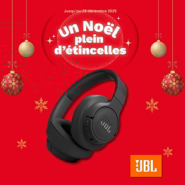 Casque JBL Tune 770 NC Noir chez Boulanger Vitrolles