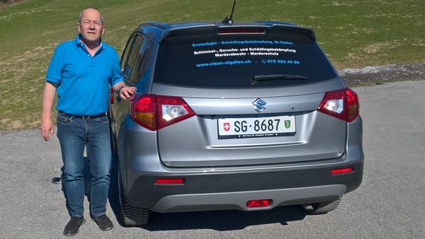 Probleme mit Schädlingen, kein Problem für uns.