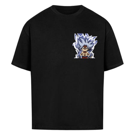 GUKU ULTRA INSTINCT x BE HERO T-shirt oversized https://behero.shop/collections/dragonball