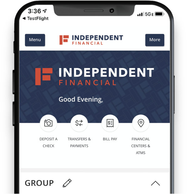 Independent Financial Download App Image