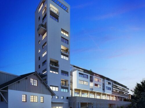 Neubau: First Tower Horgen, Bauende 2025