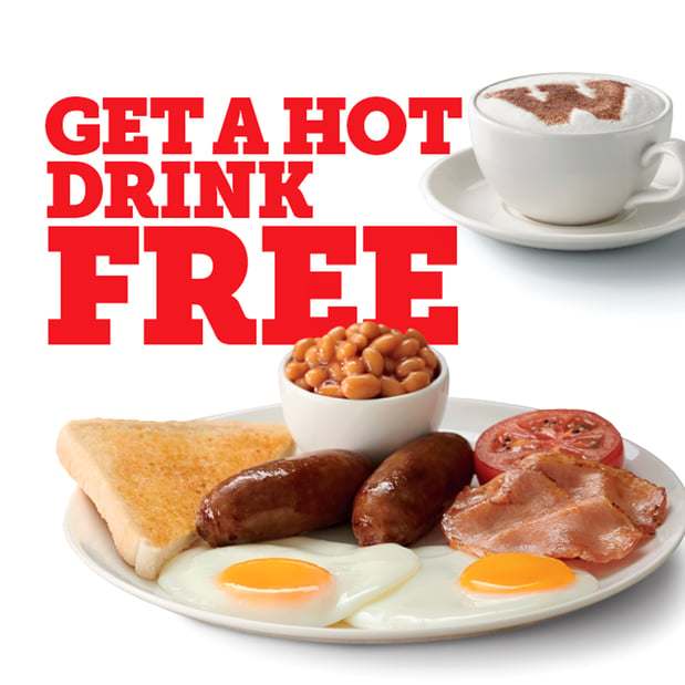 Image of Great Wimpy With Free Hot Drink Deal