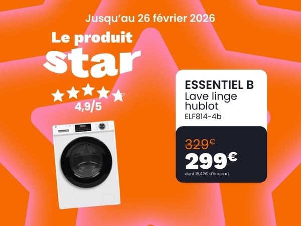 Sélection Lave Linge à Boulanger La Rochelle Angoulins