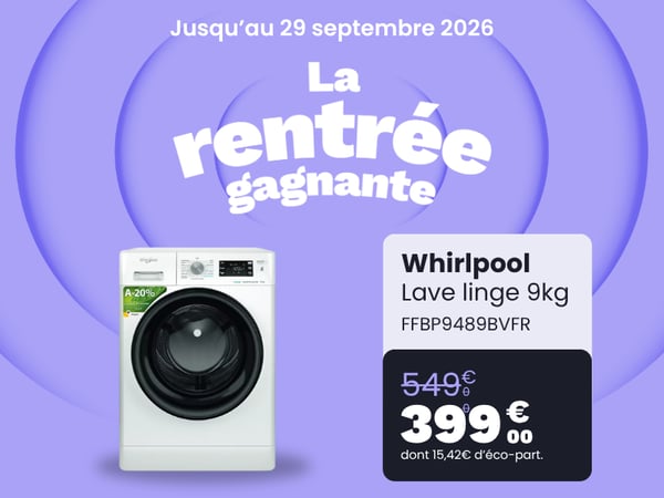 Lave linge hublot WHIRLPOOL FFBP9489BVFR