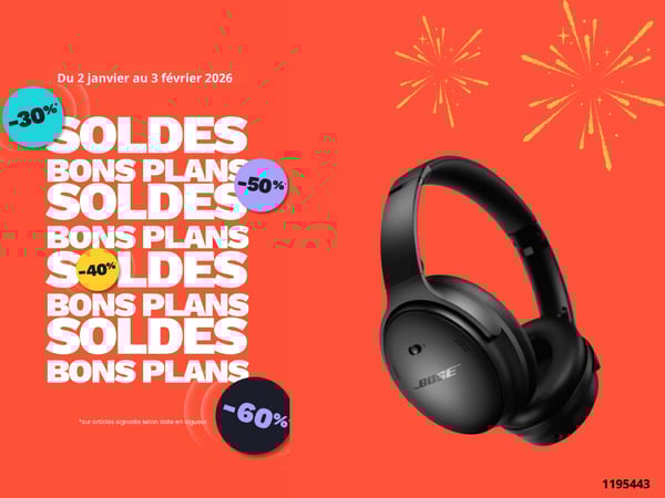 Les Soldes commencent au sein de votre magasin Boulanger Fléville.