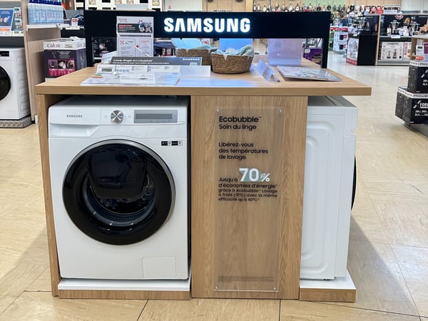 Espaces machines à laver Samsung dans votre magasin Boulanger Saint-Omer