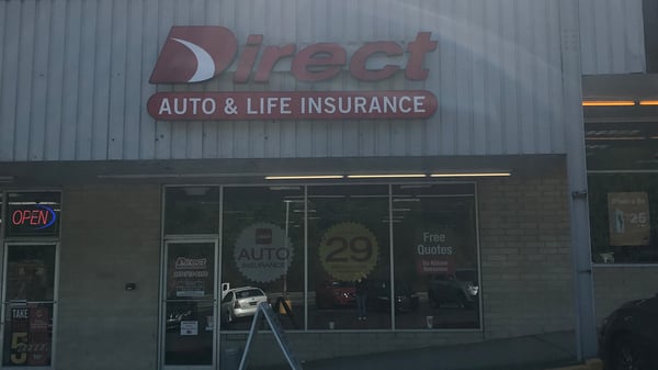 Direct Auto Insurance storefront located at  68 Green Springs Highway, Homewood