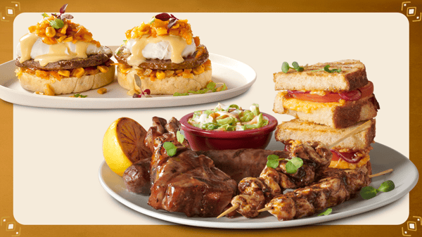 Heritage Day meals from Mugg & Bean Stellenbosch such as the Local Braai Plate, South African Farm Breakfast, and South African Eggs Benedict.