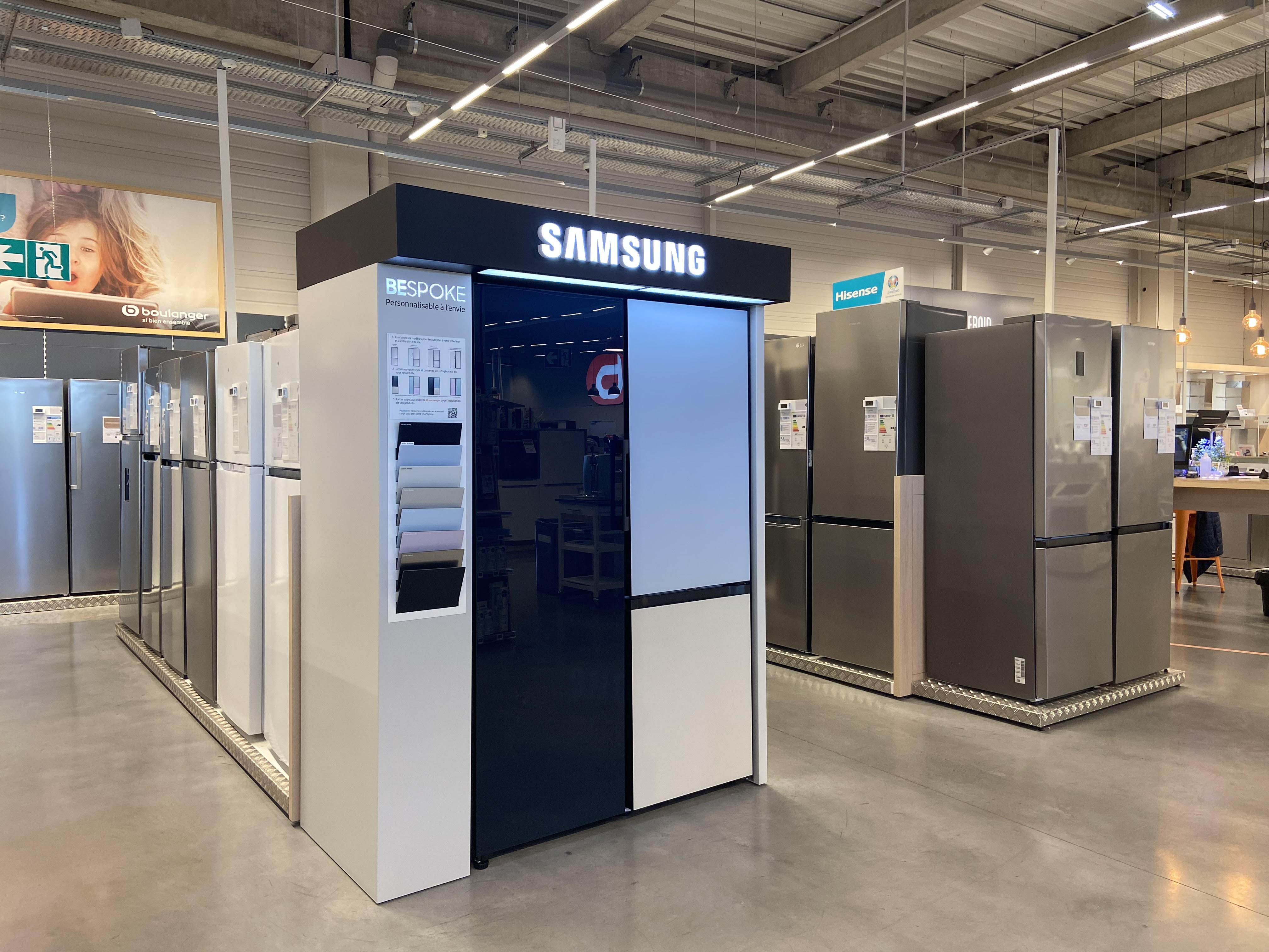 Réfrigérateur Samsung  du magasin Boulanger Evreux du centre commercial GrandEvreux