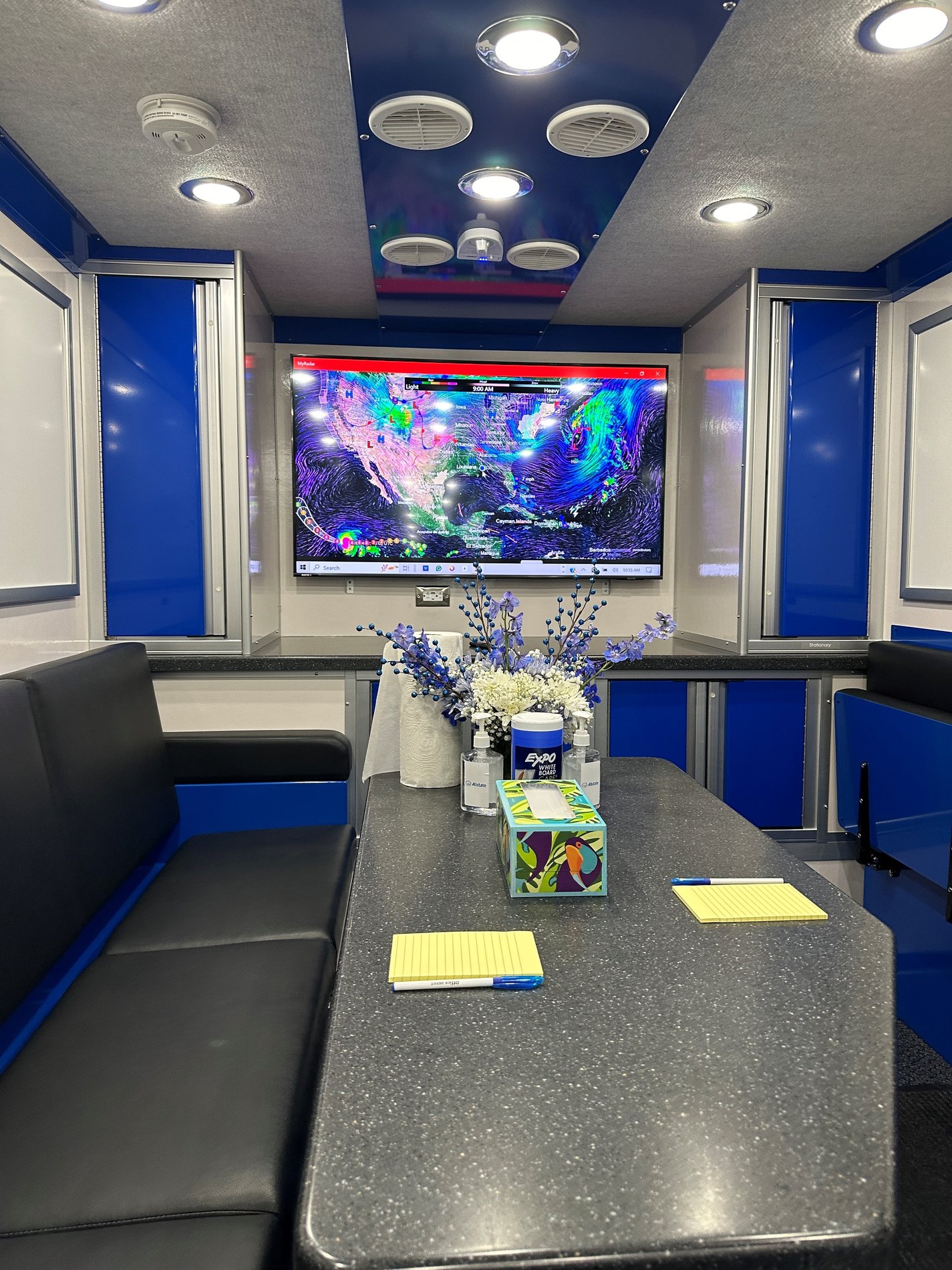 Allstate Claims Response Unit out in the field