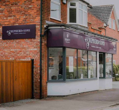 A. Shepherd's & Sons  Funeral Directors' branch in Cottingham, Hull