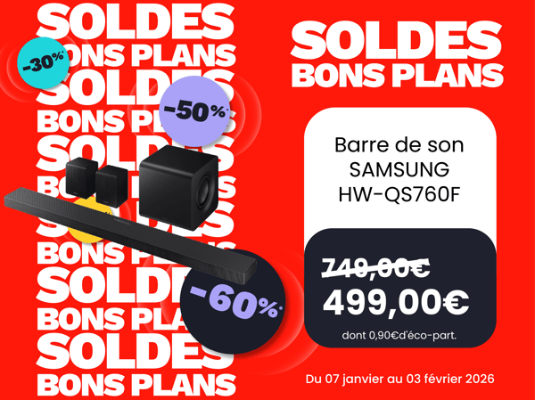 Barre de son SAMSUNG HW-QS760F