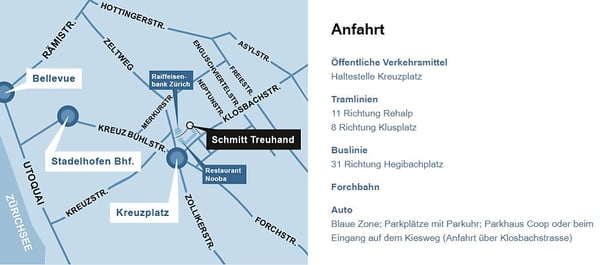 Anfahrt - Schmitt Treuhand