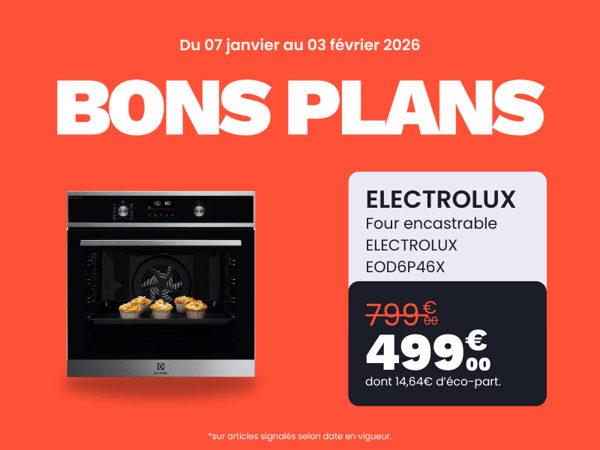 Four encastrable ELECTROLUX EOD6P46X steambake