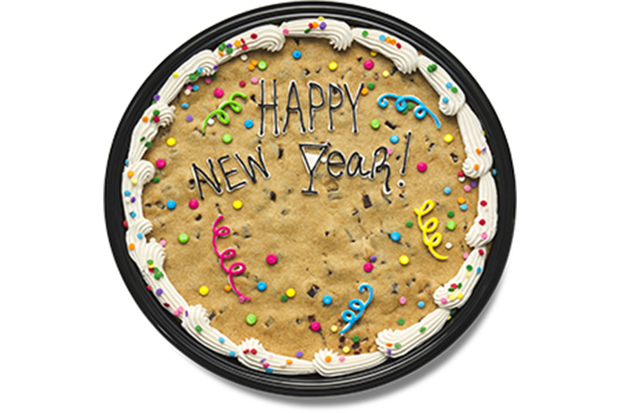New Year Message Cookie