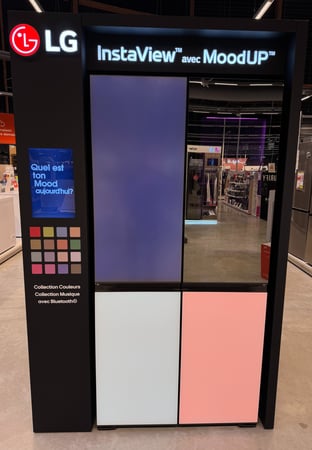 Rayon gros électroménager choisis ton Mood Up grâce a LG !