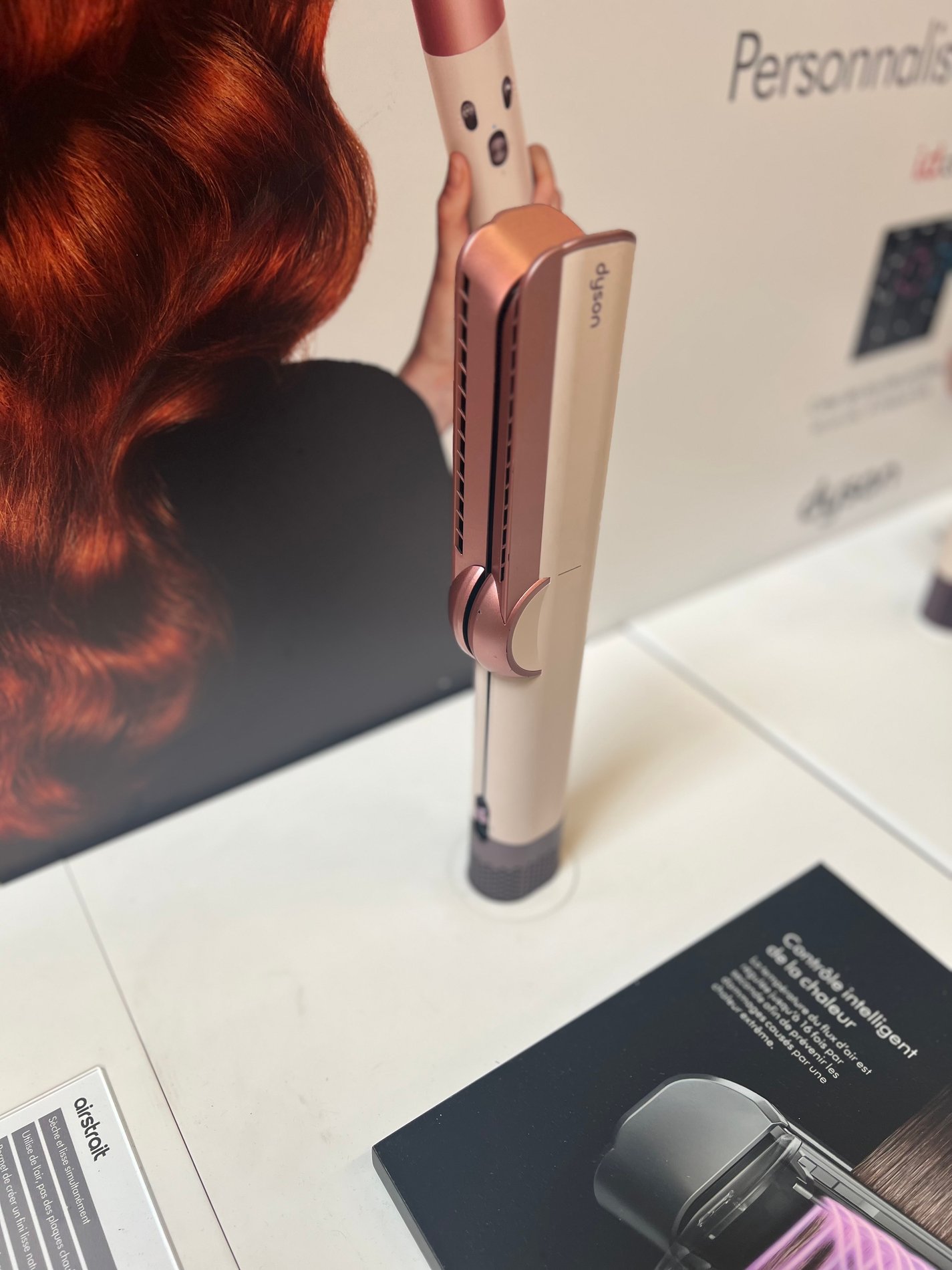 Lisseur séchant DYSON Airstrait Rose Céramique dans votre magasin boulanger st quentin