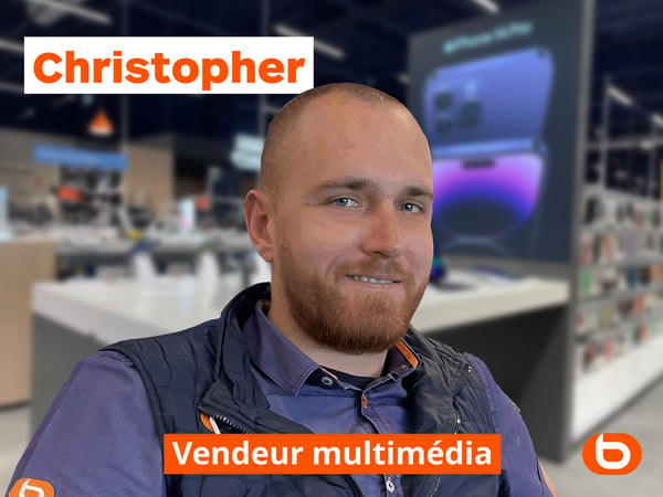 Christopher Vendeur Multimédia Apple Master dans votre magasin Boulanger Lens - Vendin Le Vieil