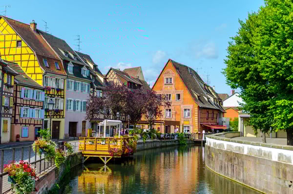 コルマールの旧市街のイメージ