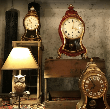 Uhren, Lampen, Kleinmöbel. Alles aus allen Epochen finden Sie bei uns.