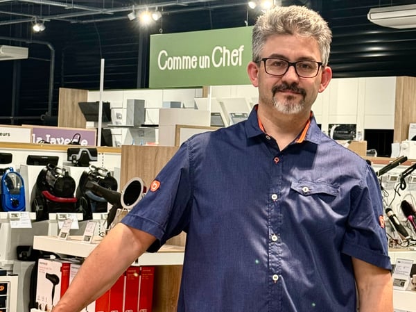 Sébastien, directeur du magasin