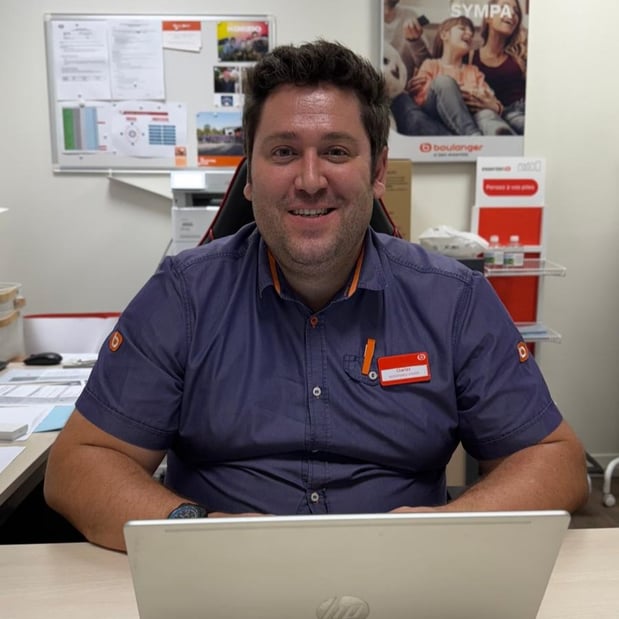 Charles, Directeur du magasin Boulanger Gap