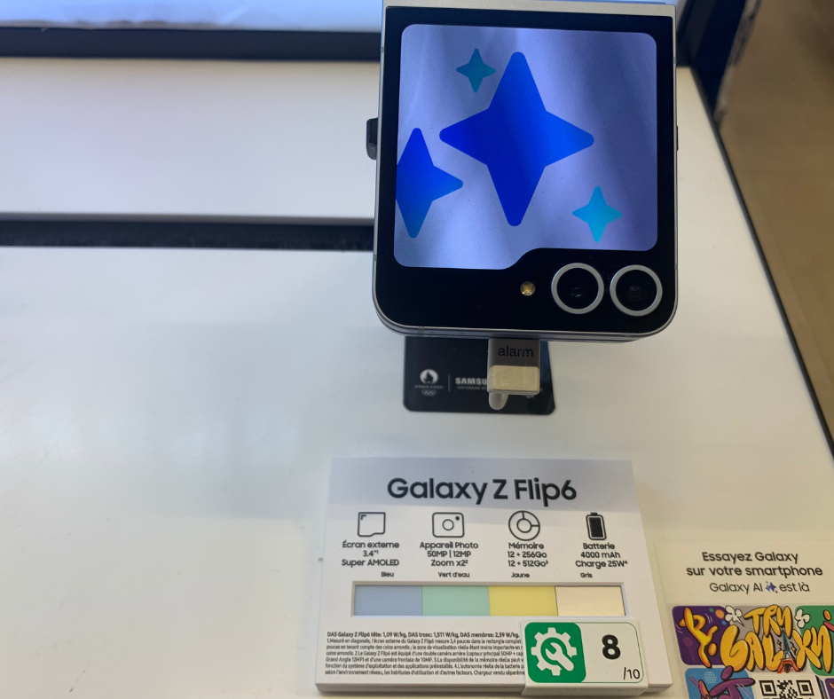 Galaxy Zflip6 et AI