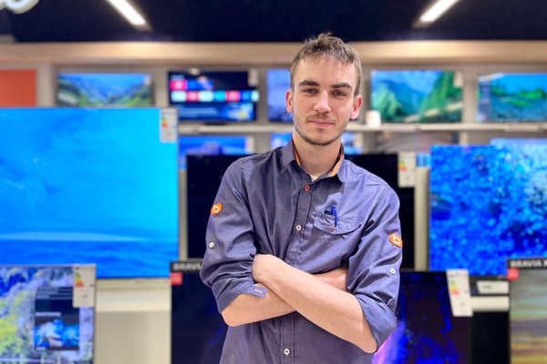 Florien, vendeur en multimédia