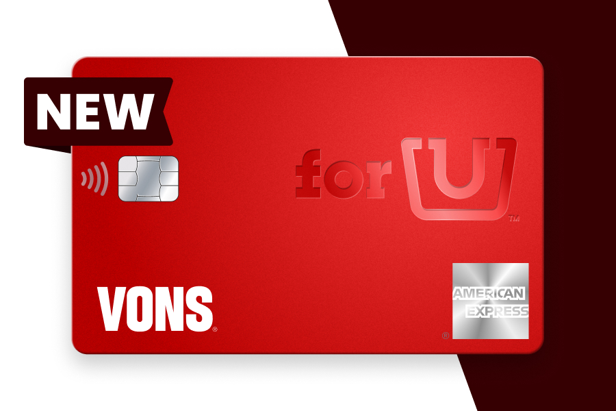 Vons For U American Express Card