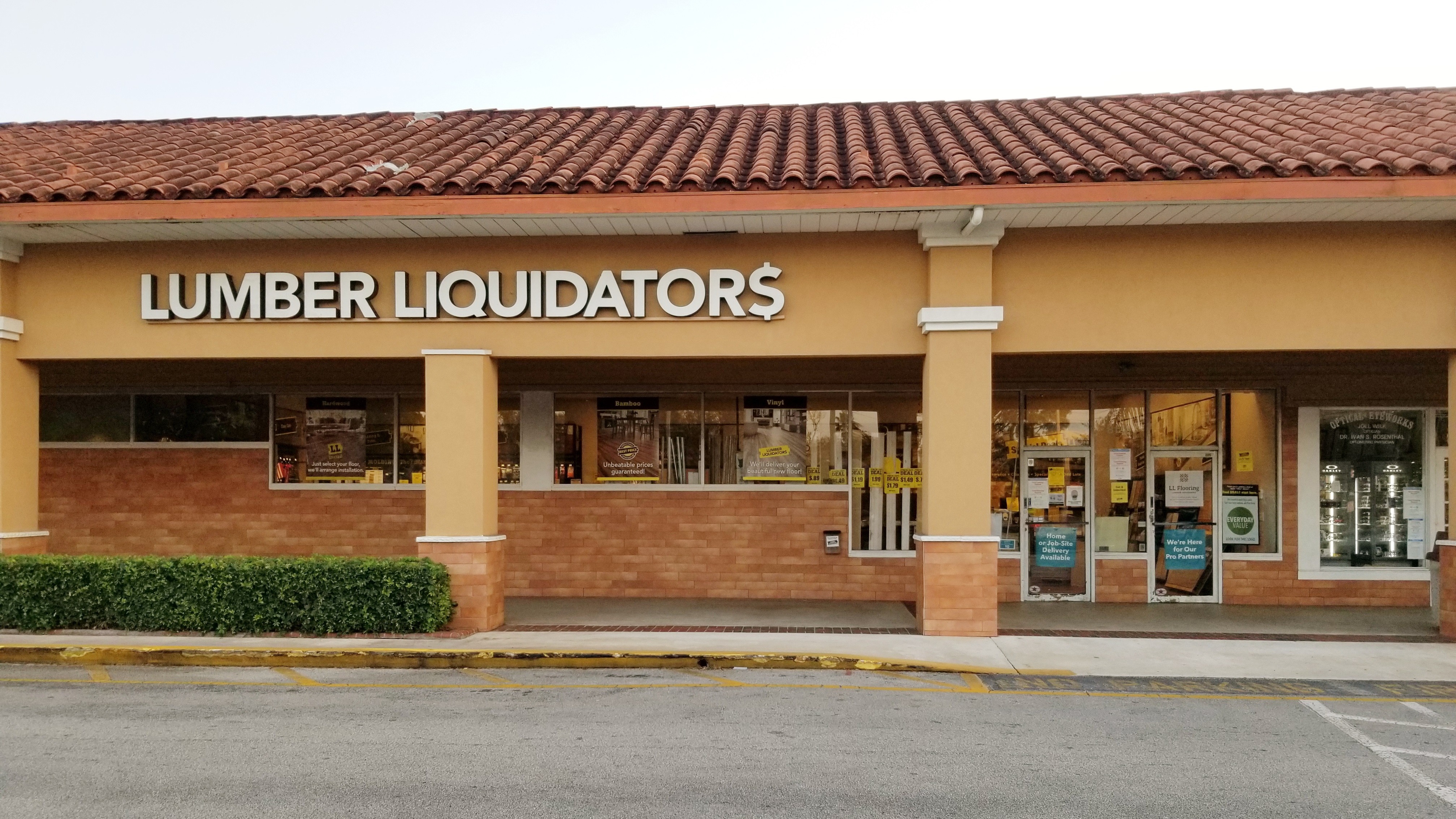 Ll Flooring Lumber Liquidators 1395 Coral Springs 8120 Wiles Road