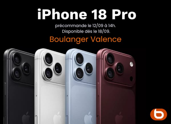 Iphone 18 Pro , sortie , précommande apple iphone duo nouveau keynote nouveautés valence