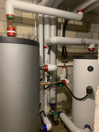 Chaufferie PAC Air-Eau pour une villa moderne de 250m² (partie 1)