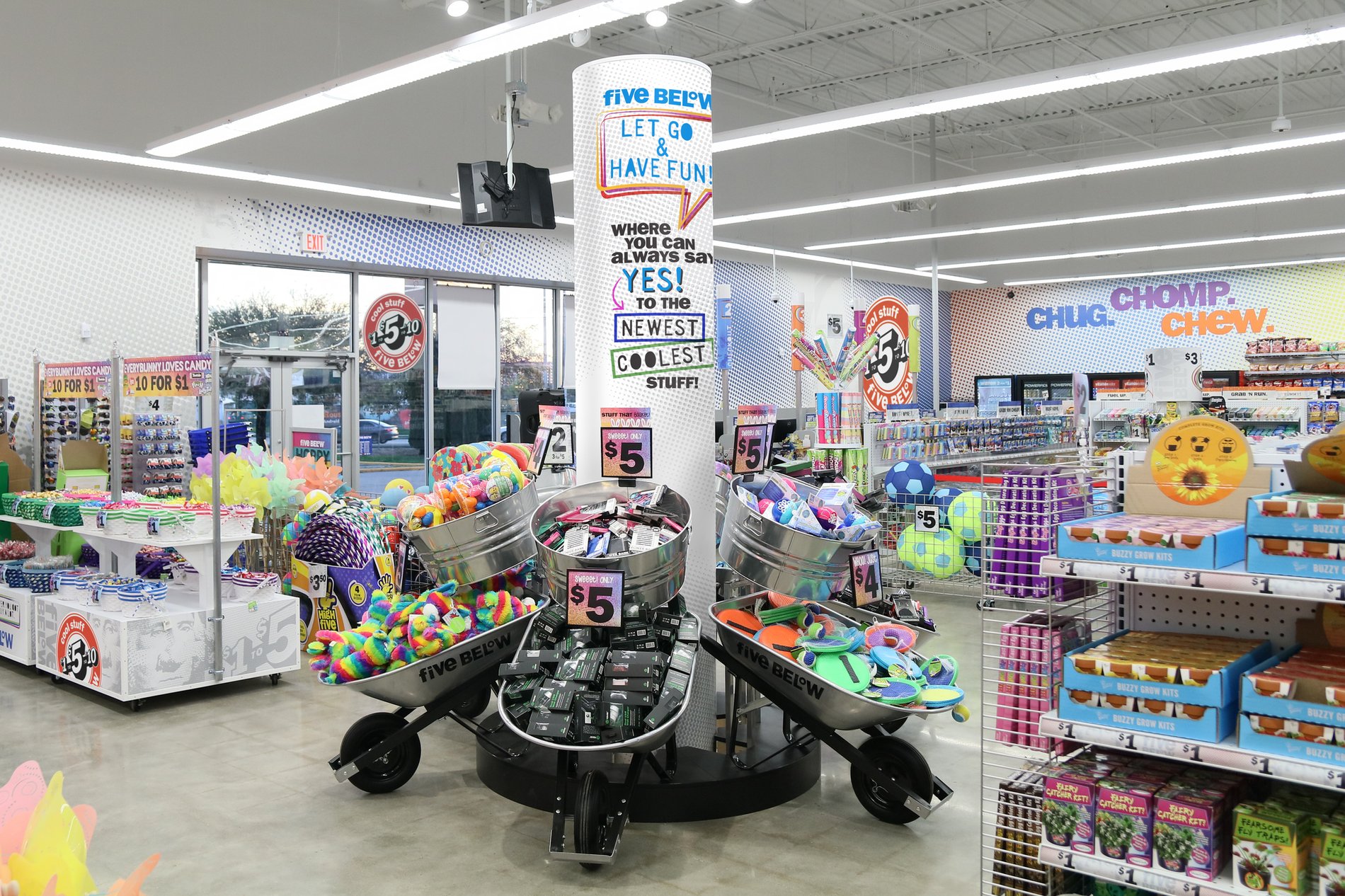 Five Below Promenade At Garden Grove Novelty Items Games And