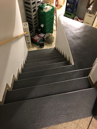 Rénovation peinture escalier